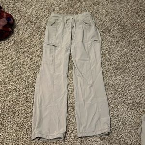 Tan scrub pants